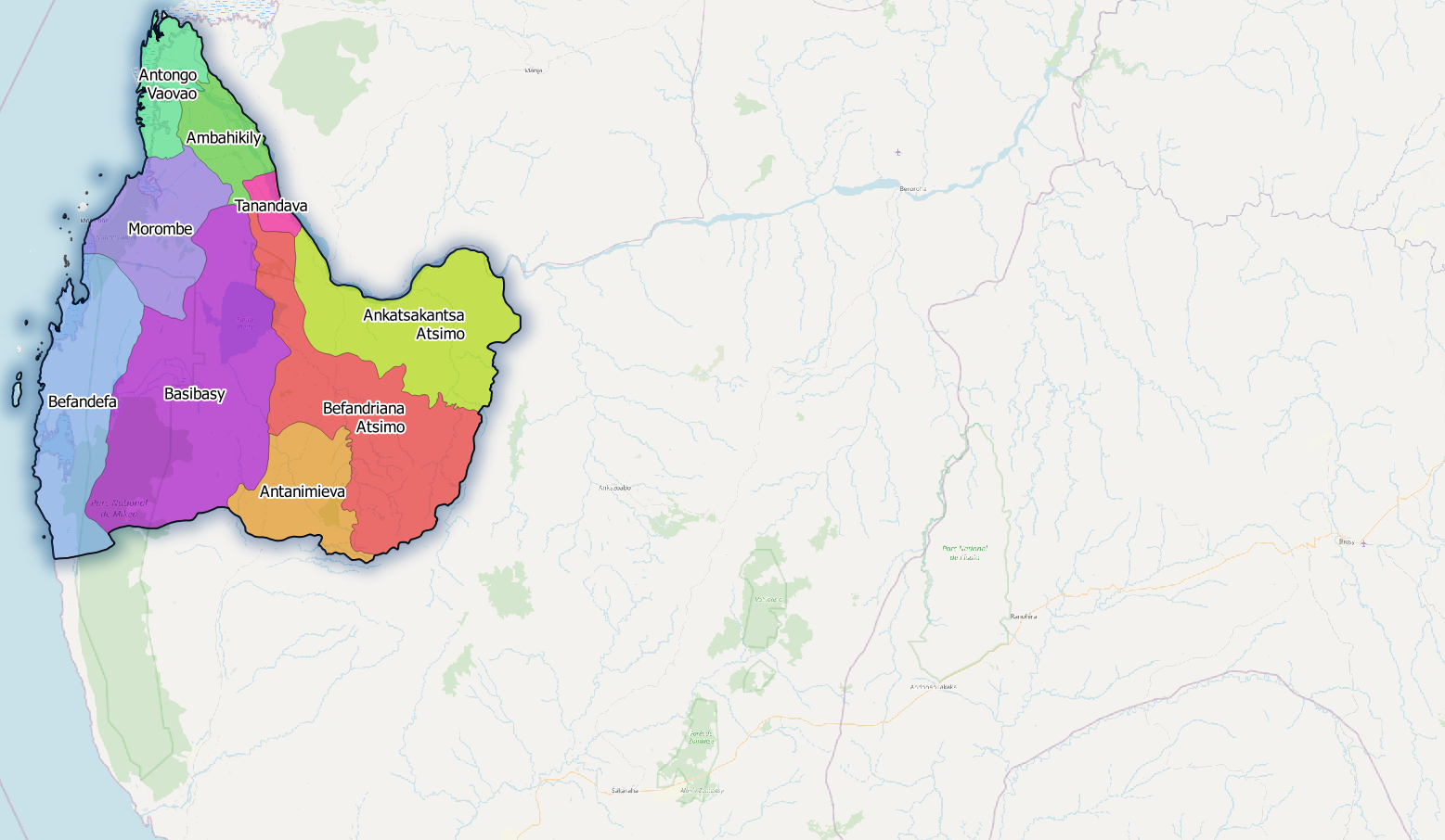 html imagemap created with QGIS